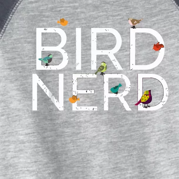 Cool Bird Lover Birdwatching Present Birdwatcher Birder Gift Toddler Fine Jersey T-Shirt