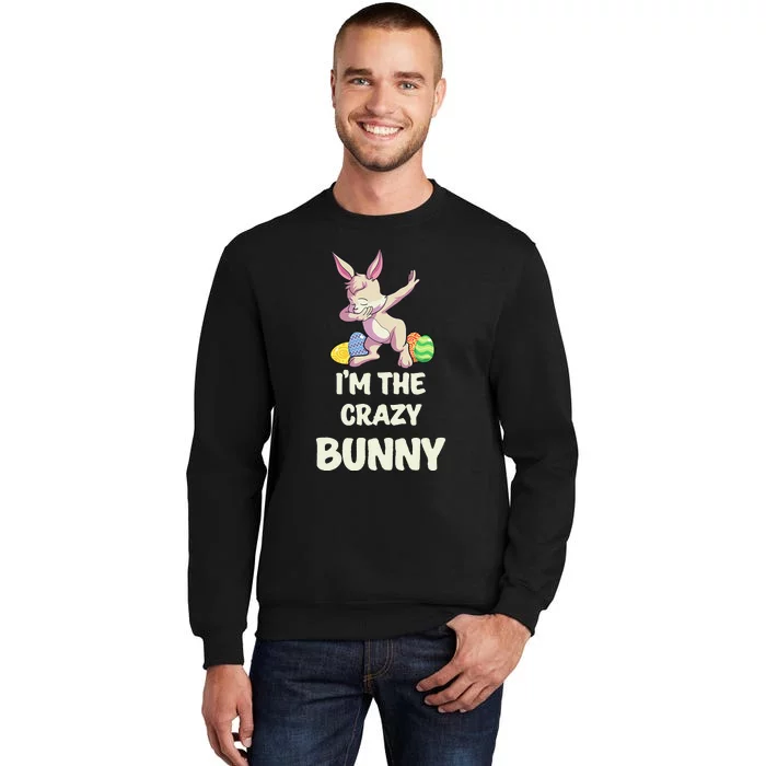 Crazy Bunny Matching Family Group Easter Party Sweatshirt