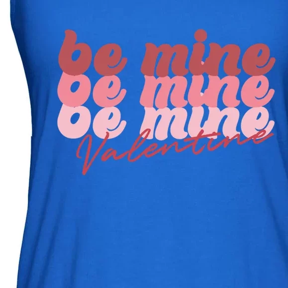 Cute Be Mine Rotic Valentine's Day Gift Ladies Essential Flowy Tank