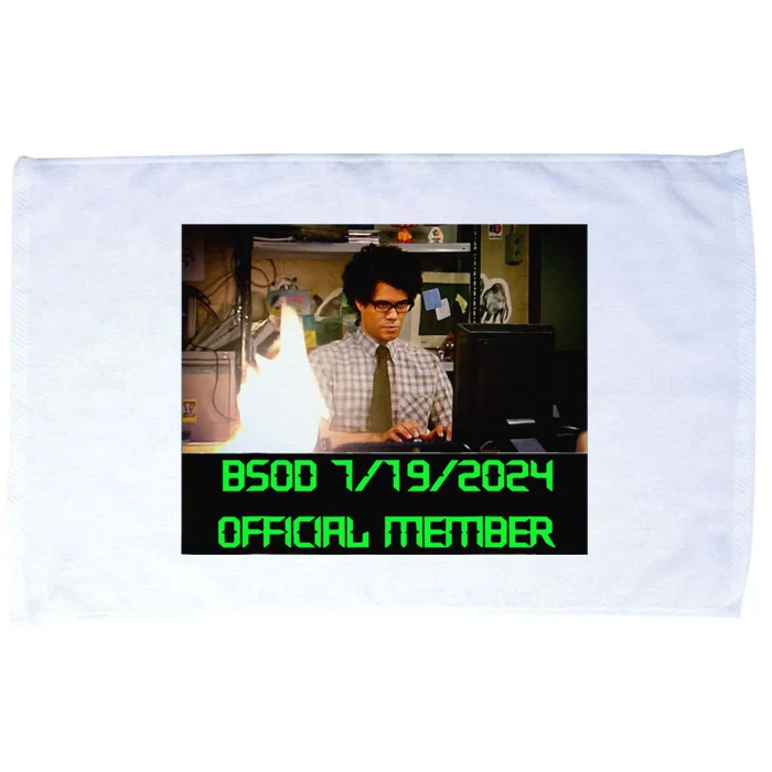 Cs Bsod MemberS Club Microfiber Hand Towel