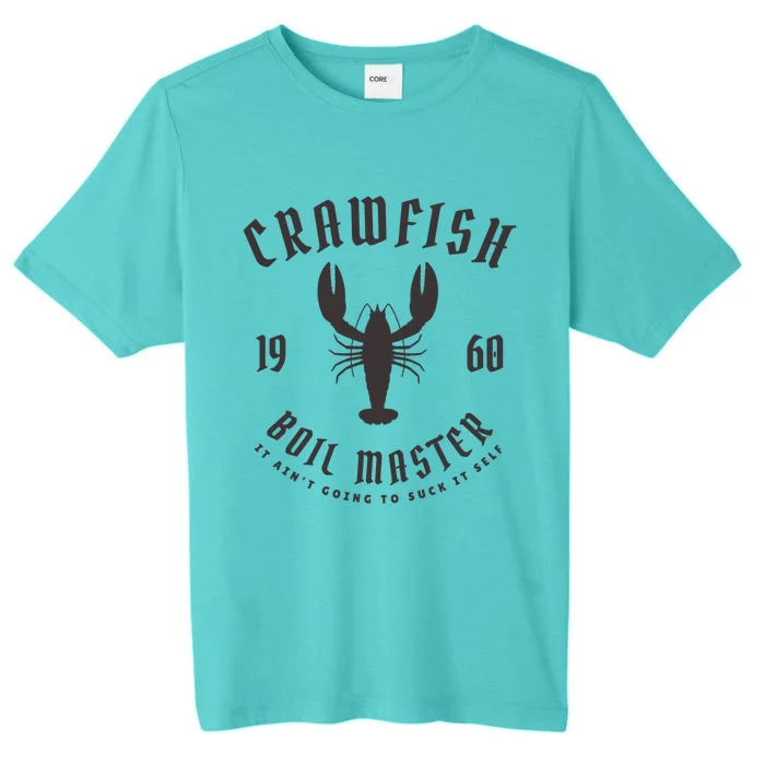 Crawfish Boil Master Cajun Seafood Festival Retro Cooking Cool Gift ChromaSoft Performance T-Shirt