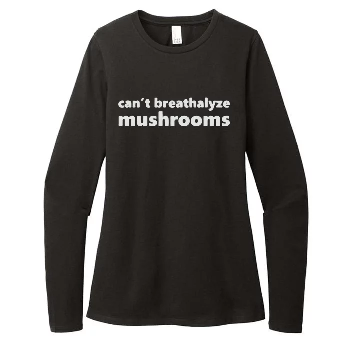 Can’t Breathalyze Mushrooms Womens CVC Long Sleeve Shirt