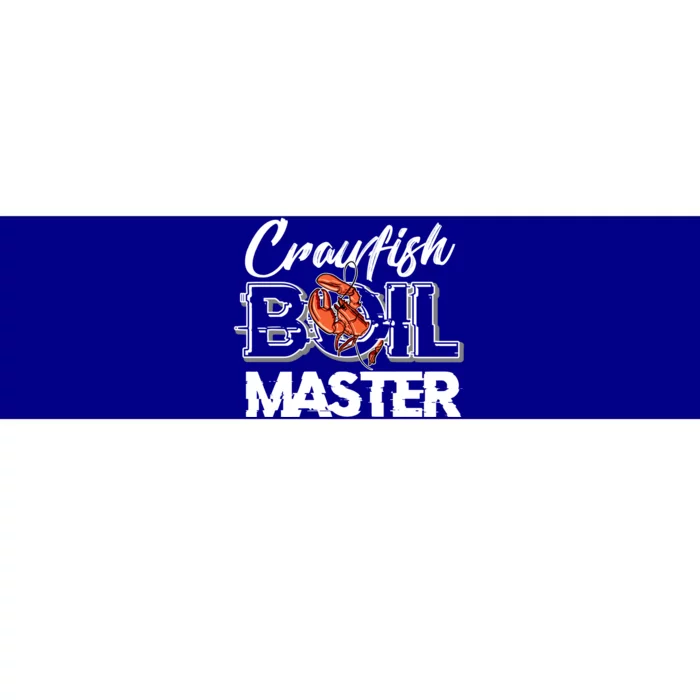 Crawfish Boil Master Cajun Seafood Festival Retro Cooking Gift Bumper Sticker