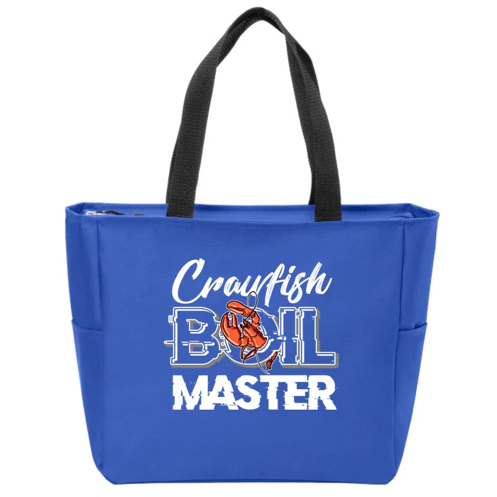 Crawfish Boil Master Cajun Seafood Festival Retro Cooking Gift Zip Tote Bag