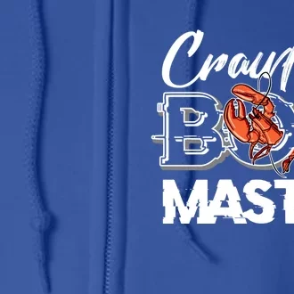 Crawfish Boil Master Cajun Seafood Festival Retro Cooking Gift Full Zip Hoodie