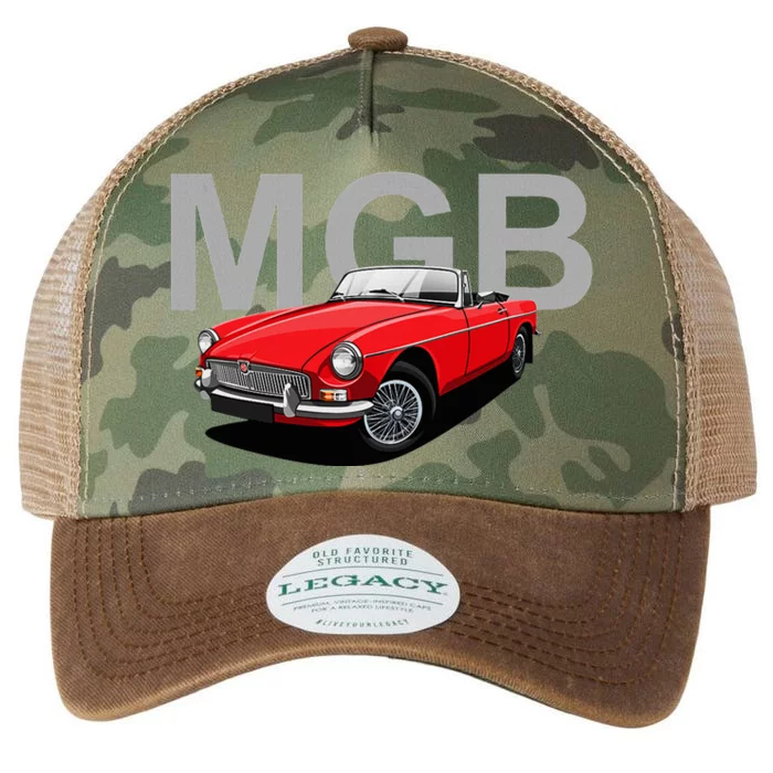 Classic British Mgb Sports Car Legacy Tie Dye Trucker Hat