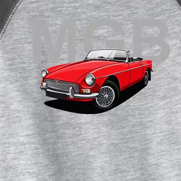 Classic British Mgb Sports Car Toddler Fine Jersey T-Shirt