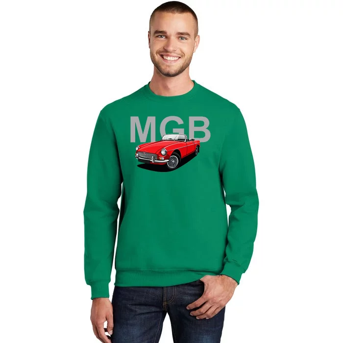 Classic British Mgb Sports Car Sweatshirt