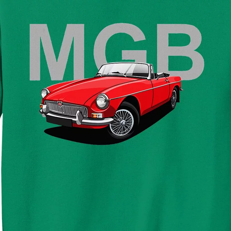 Classic British Mgb Sports Car Sweatshirt