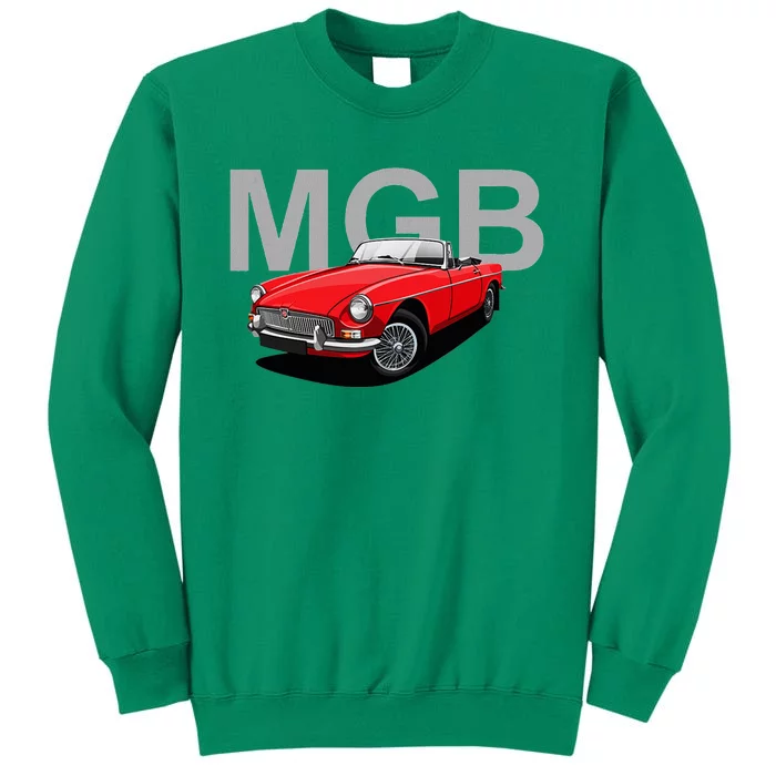 Classic British Mgb Sports Car Sweatshirt