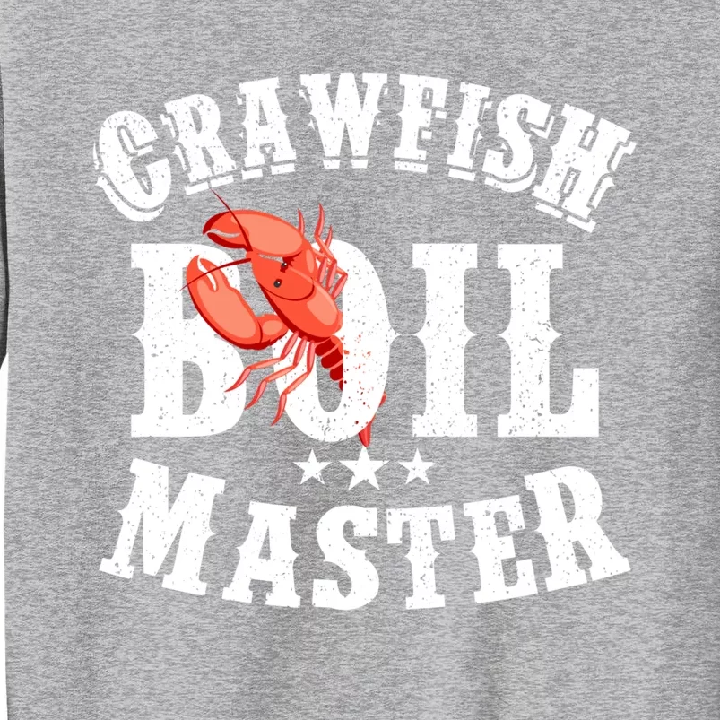 Crawfish Boil Master Cajun Seafood Festival Retro Cooking Gift Sweatshirt