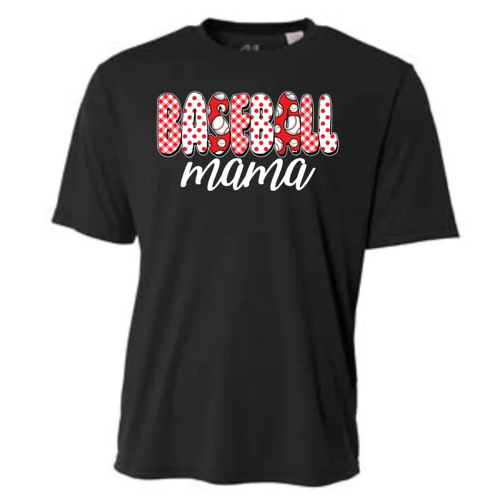 Cute Baseball Mama Cooling Performance Crew T-Shirt