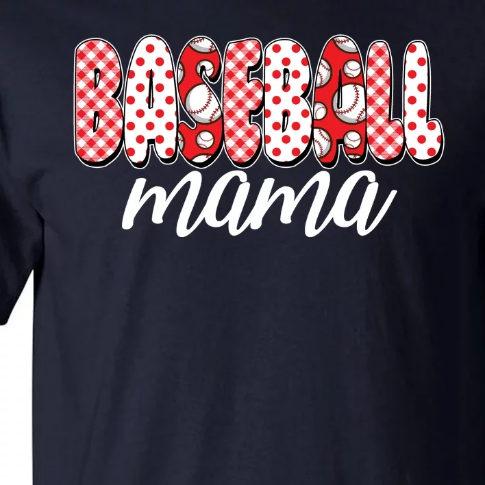 Cute Baseball Mama Tall T-Shirt