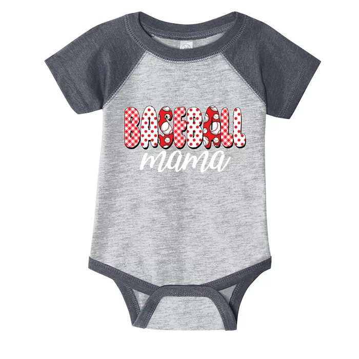 Cute Baseball Mama Infant Baby Jersey Bodysuit