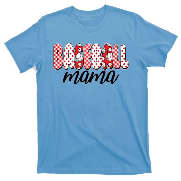 Cute Baseball Mama T-Shirt