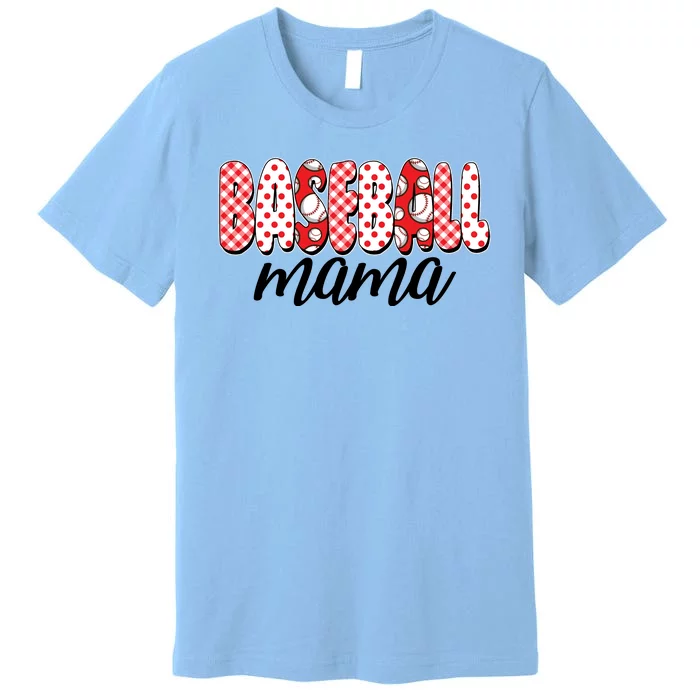 Cute Baseball Mama Premium T-Shirt