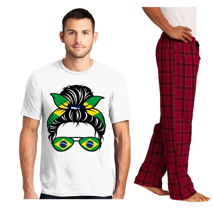 Cool Brazilian Messy Bun Pajama Set