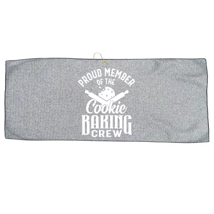 Cookie Baking Mom Proud Member Of The Cookie Baking Crew Gift Large Microfiber Waffle Golf Towel