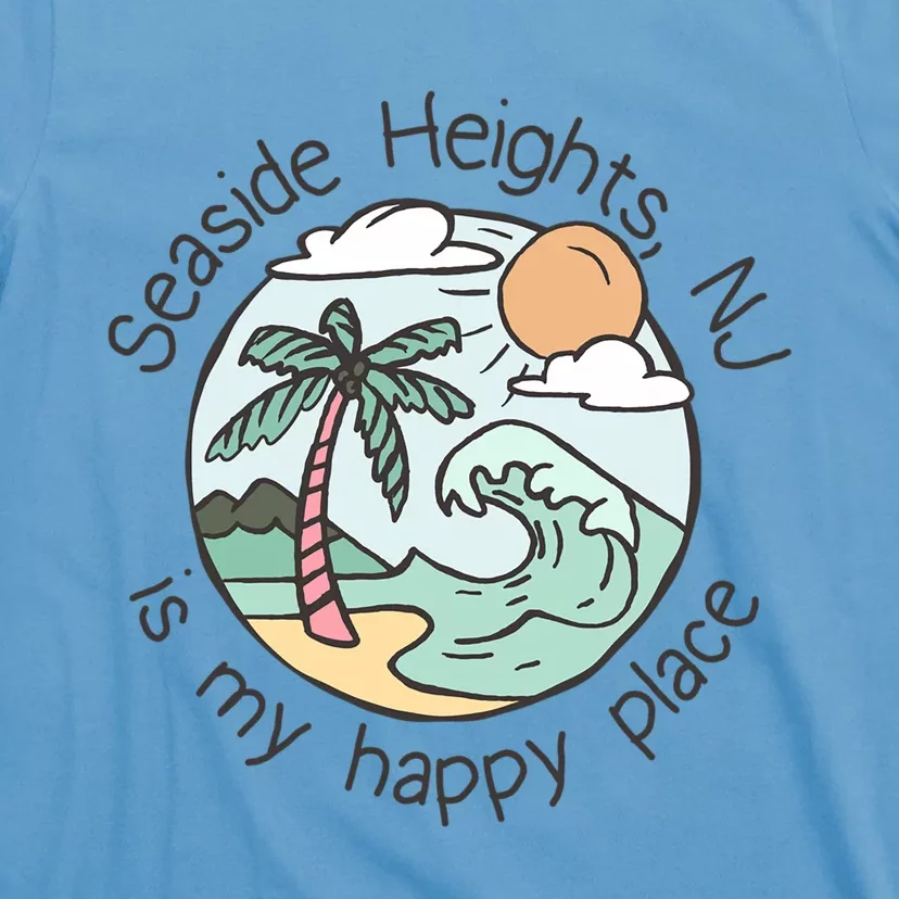 Cute Beach Motiv My Happy Place Seaside Gift T-Shirt