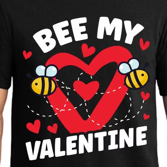 Cute Bee My Valentine's Day Beekeepers Gift Pajama Set