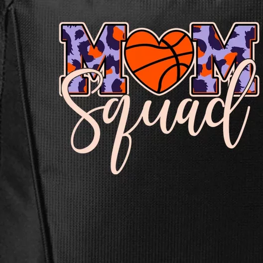 Cute Basketball Mom Squad City Backpack