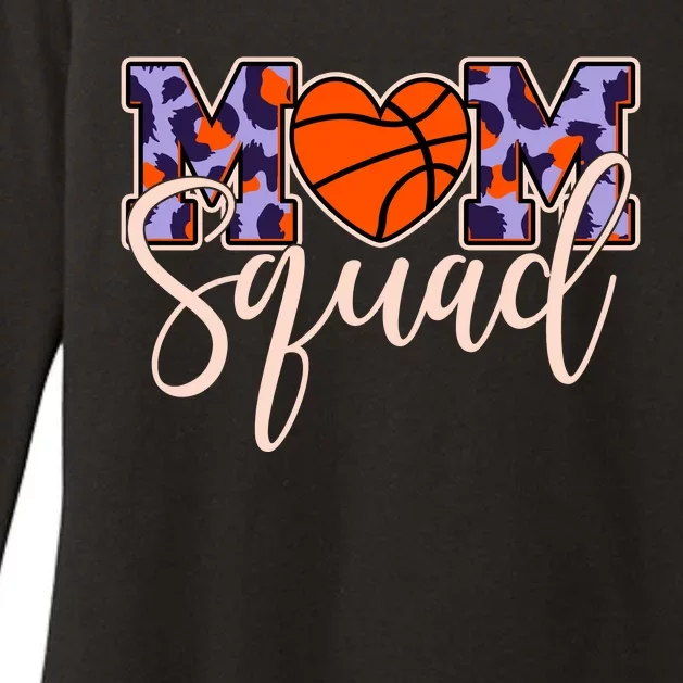 Cute Basketball Mom Squad Womens CVC Long Sleeve Shirt