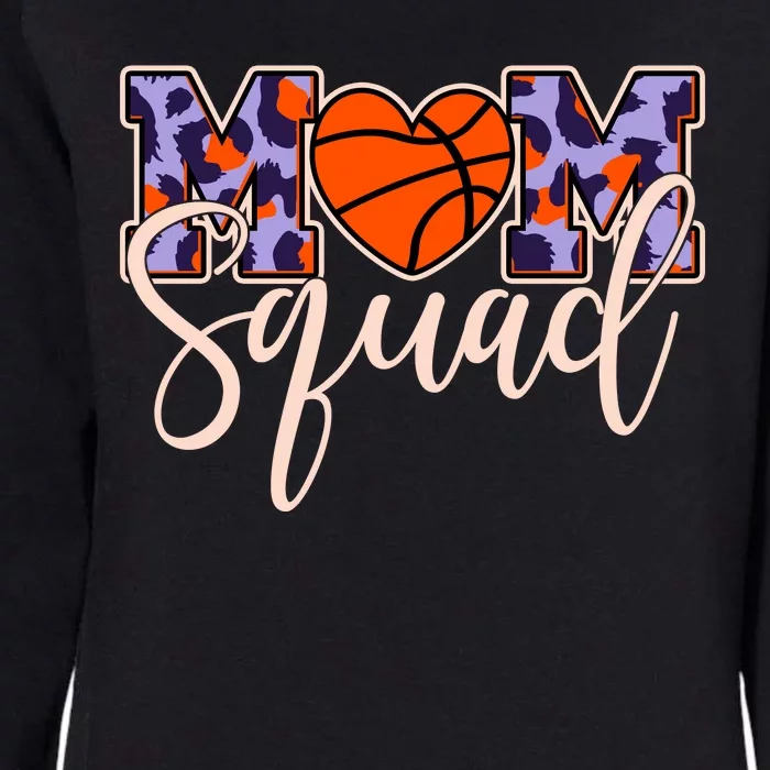 Cute Basketball Mom Squad Womens California Wash Sweatshirt