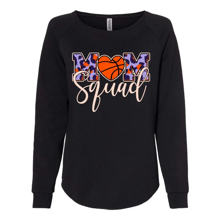 Cute Basketball Mom Squad Womens California Wash Sweatshirt