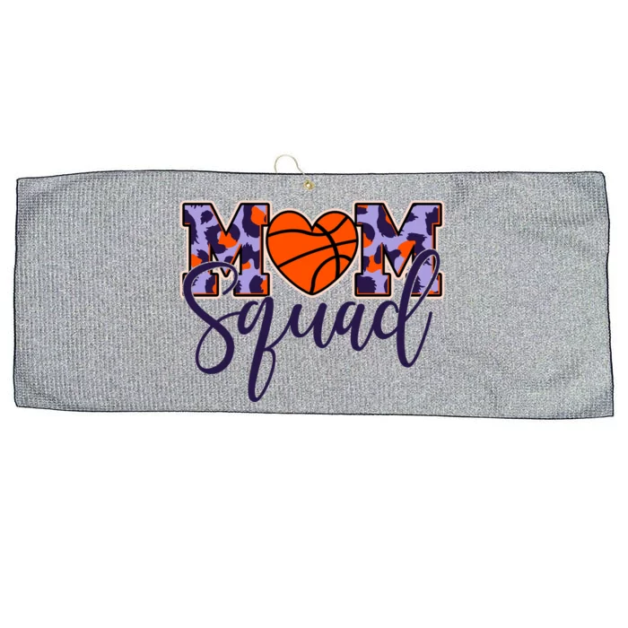 Cute Basketball Mom Squad Large Microfiber Waffle Golf Towel