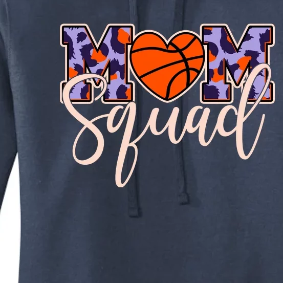 Cute Basketball Mom Squad Women's Pullover Hoodie