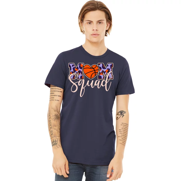 Cute Basketball Mom Squad Premium T-Shirt