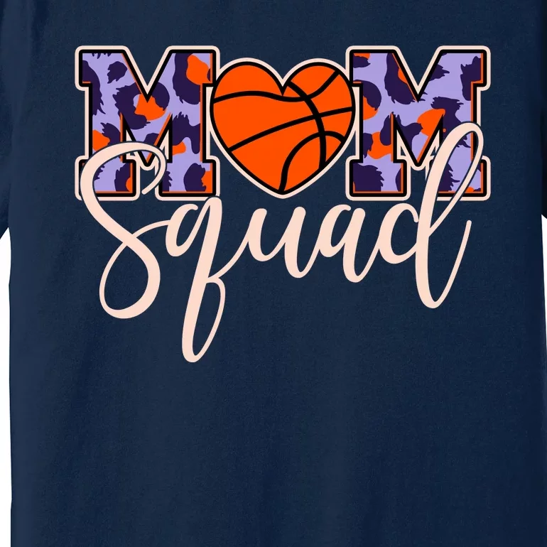 Cute Basketball Mom Squad Premium T-Shirt