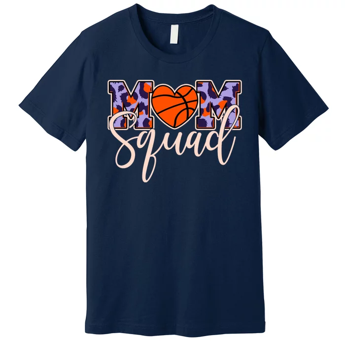 Cute Basketball Mom Squad Premium T-Shirt