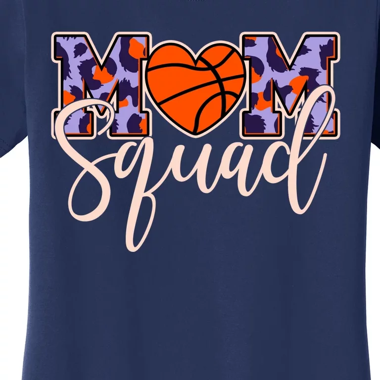 Cute Basketball Mom Squad Women's T-Shirt