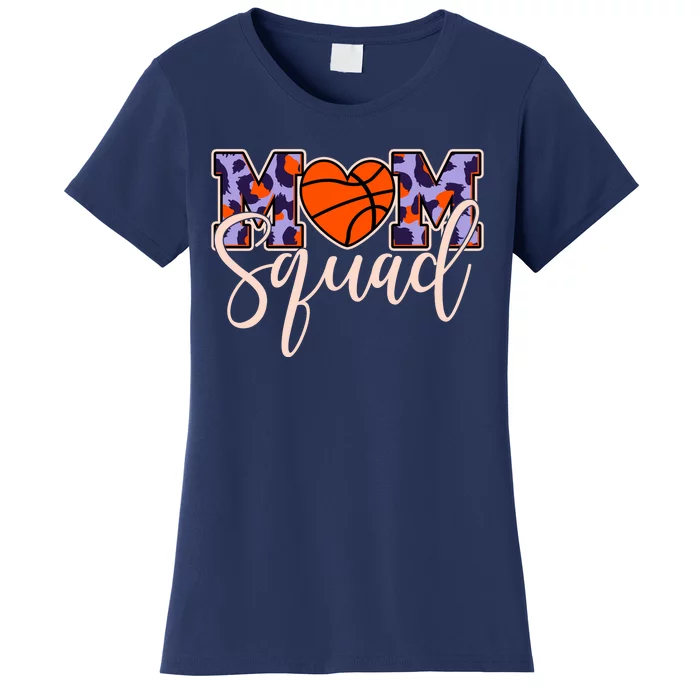 Cute Basketball Mom Squad Women's T-Shirt