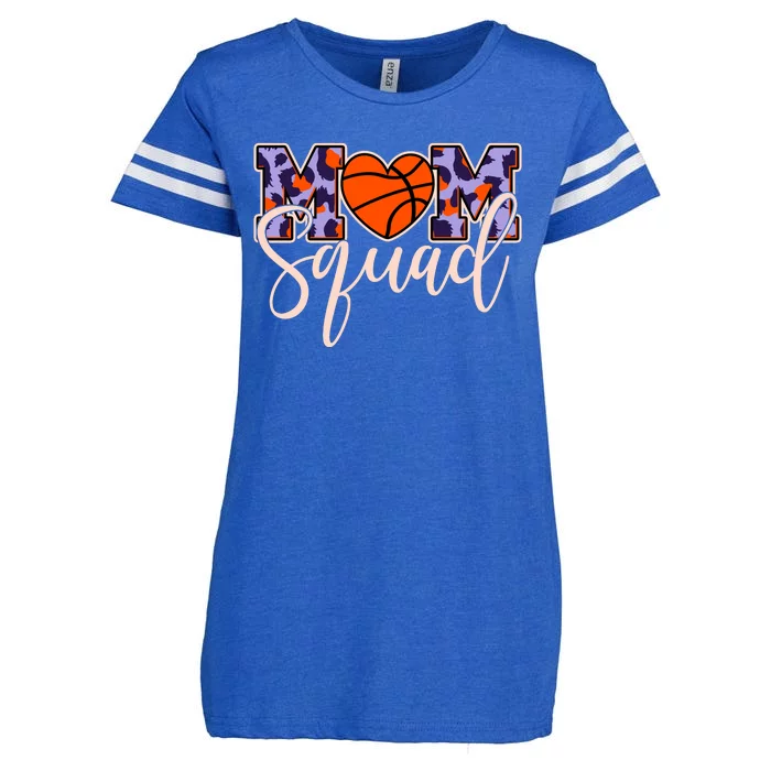 Cute Basketball Mom Squad Enza Ladies Jersey Football T-Shirt