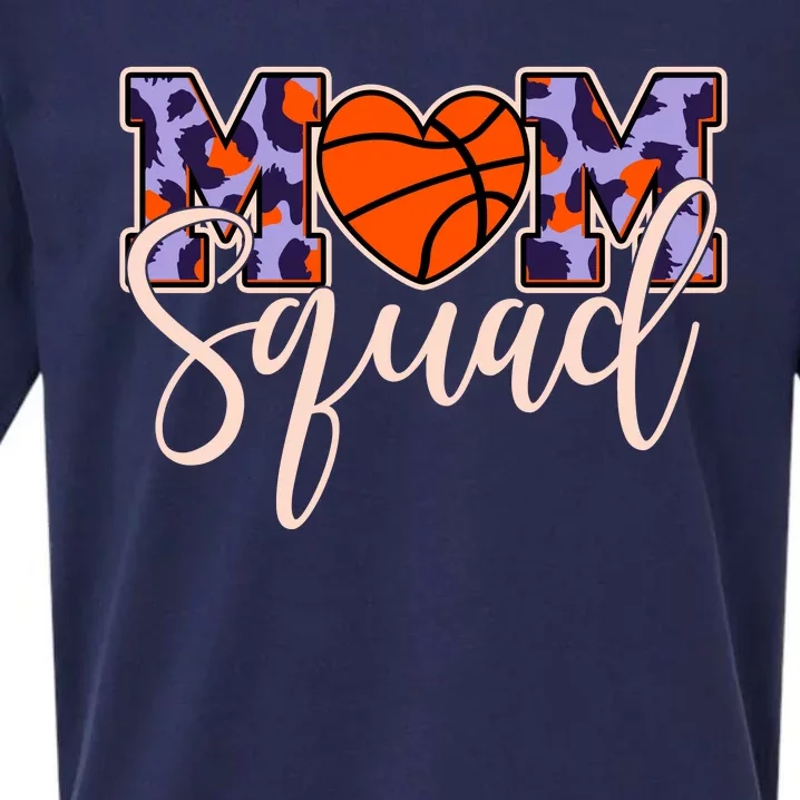 Cute Basketball Mom Squad Sueded Cloud Jersey T-Shirt