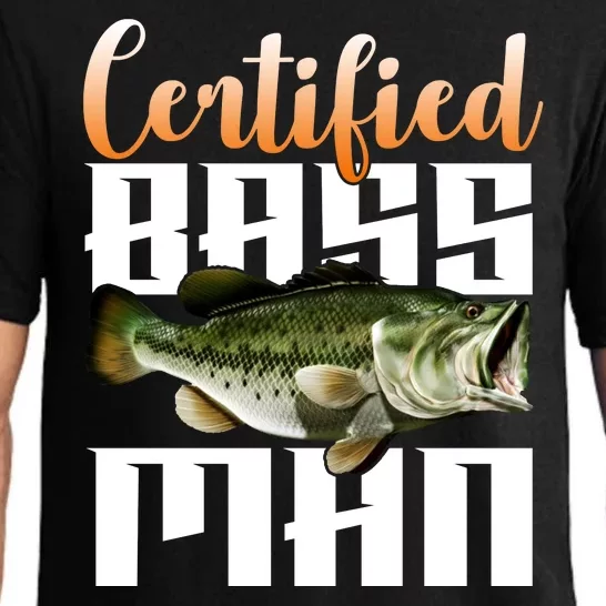 Certified Bass Man Fisherman Pajama Set