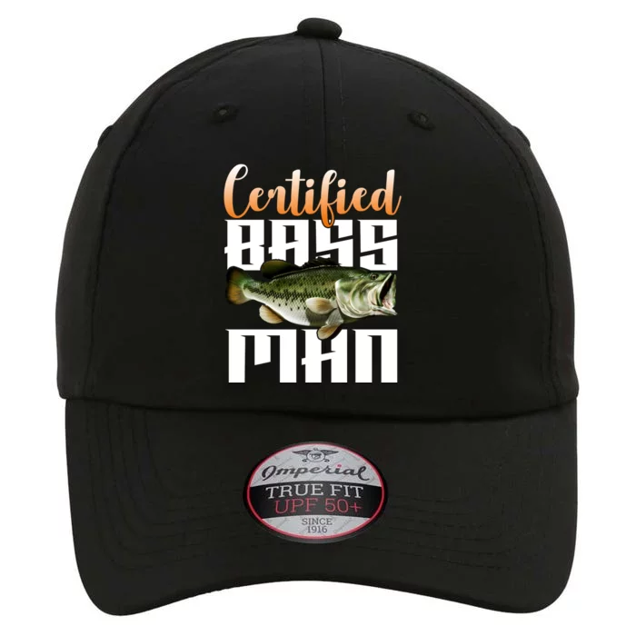 Certified Bass Man Fisherman The Original Performance Cap