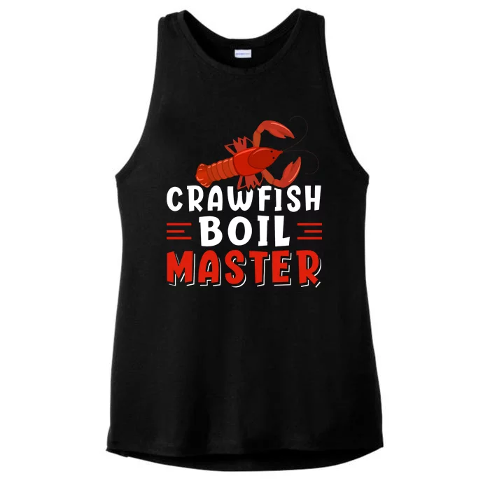 Crawfish Boil Master Ladies Tri-Blend Wicking Tank