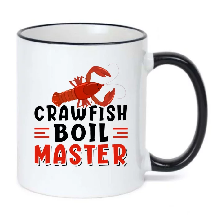 Crawfish Boil Master Black Color Changing Mug