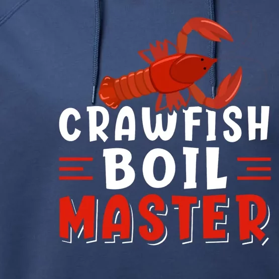 Crawfish Boil Master Performance Fleece Hoodie