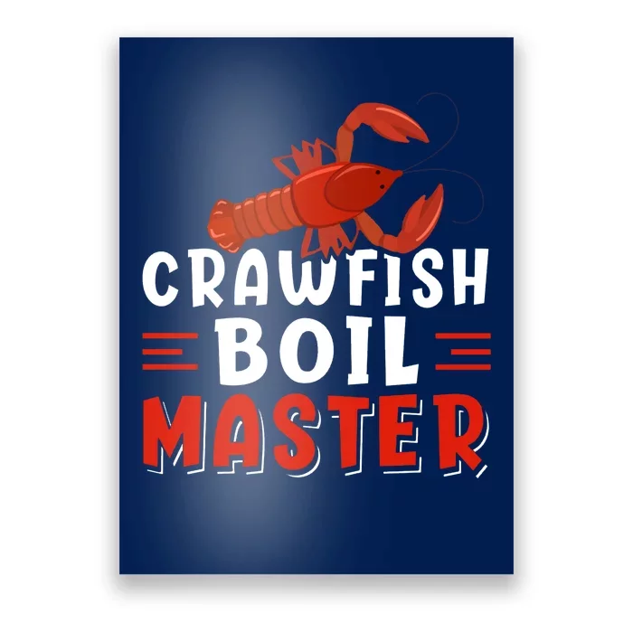 Crawfish Boil Master Poster