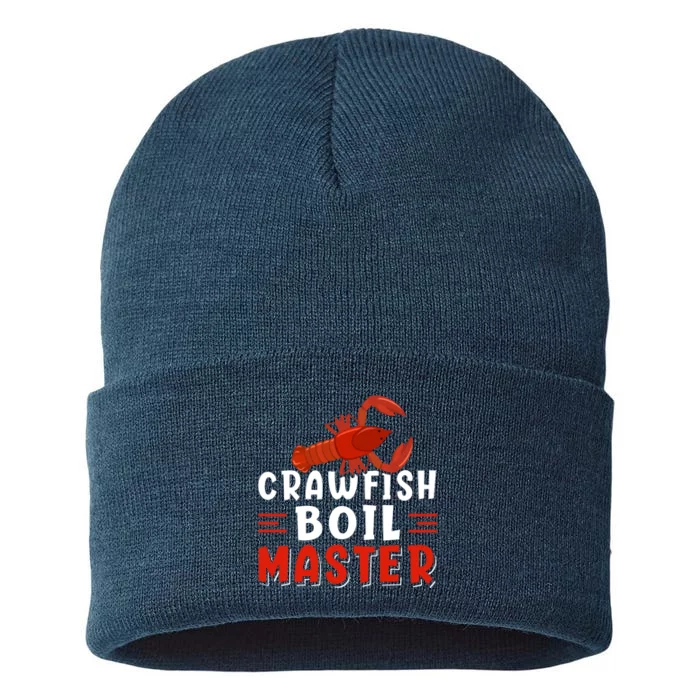 Crawfish Boil Master Sustainable Knit Beanie