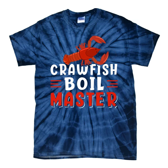 Crawfish Boil Master Tie-Dye T-Shirt