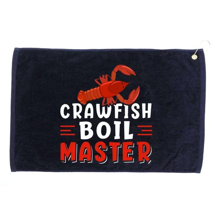 Crawfish Boil Master Grommeted Golf Towel