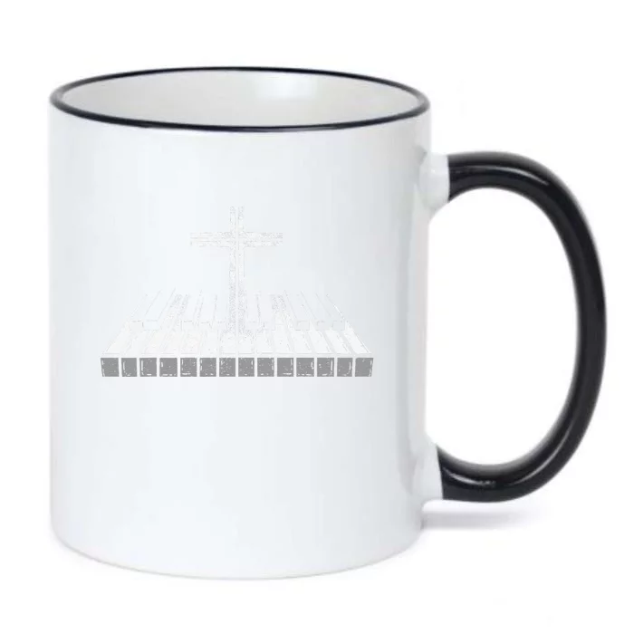 Christian Believer Musician Composer Music Piano Player Black Color Changing Mug