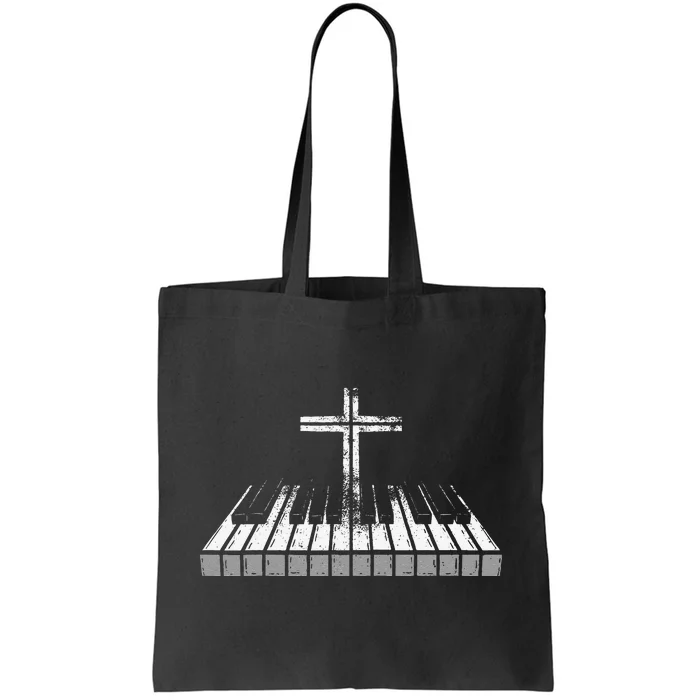 Christian Believer Musician Composer Music Piano Player Tote Bag