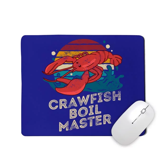 Crawfish Boil Master Funny Crawfish Season Retro Crawfish Gift Mousepad