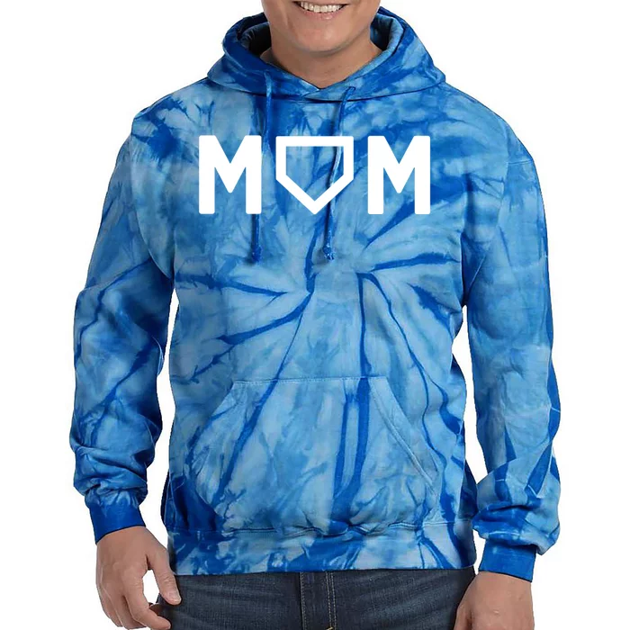 Cute Baseball Mom Favorite Player MotherS Day Gift Tie Dye Hoodie